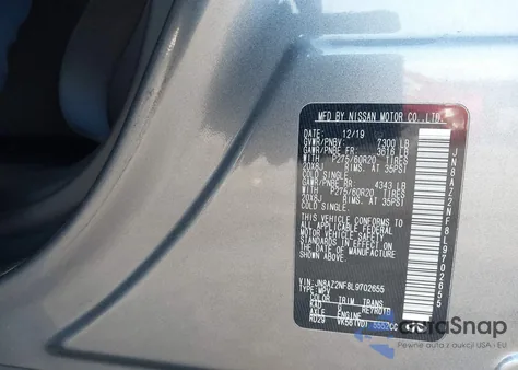 2020 Infiniti Qx80 Luxe from USA, damaged, VIN JN8AZ2NF8L9702655